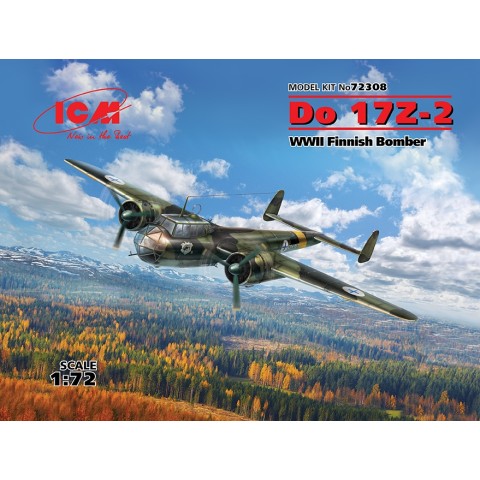 Do 17Z-2, WWII Finnish Bomber -72308