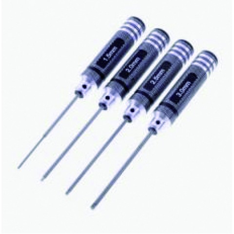 Inbussleutel 4 delig -Z-25