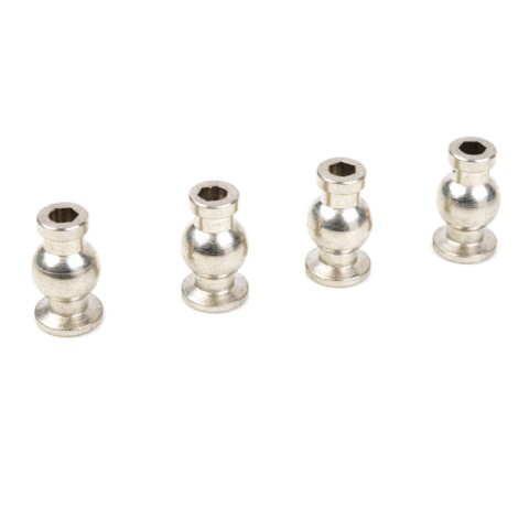 Ball Shouldered - 6.8mm - Steel - 4 pcs -C-00180-150