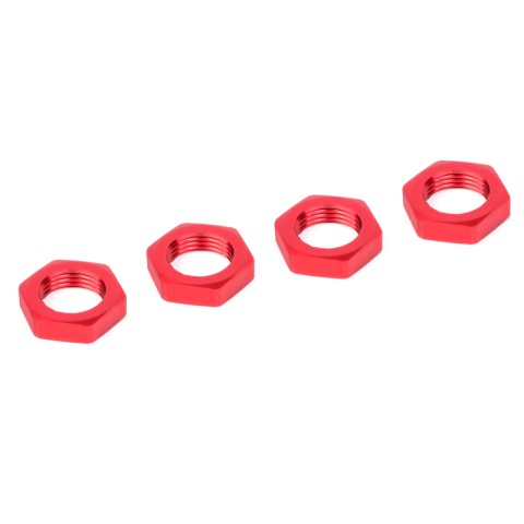 Wheel Nut - Aluminum - Ribbed - 4 pcs -C-00180-230