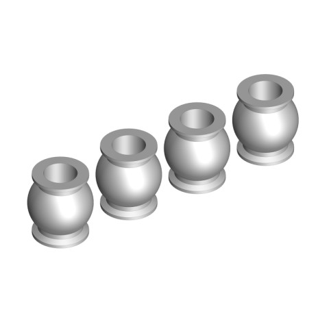 Ball - 5.8mm - Steel - 4 pcs  -C-00250-010