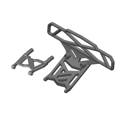 Bumper - Bull Bar Type - Rear - Composite -C-00250-020