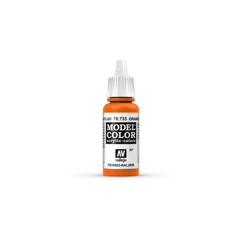 MODEL COLOR ORANGE FLUOVAL-70733