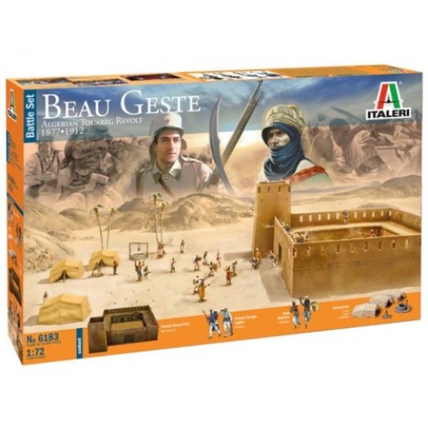 BEAU GESTE Algerian Tuareg Revolt - BATTLE SET -6183