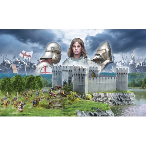 CASTLE UNDER SIEGE - 100 Years' War 1337/1453 - BATTLESET -6185