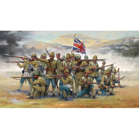 BRITISH INFANTRY AND SEPOYS -6187