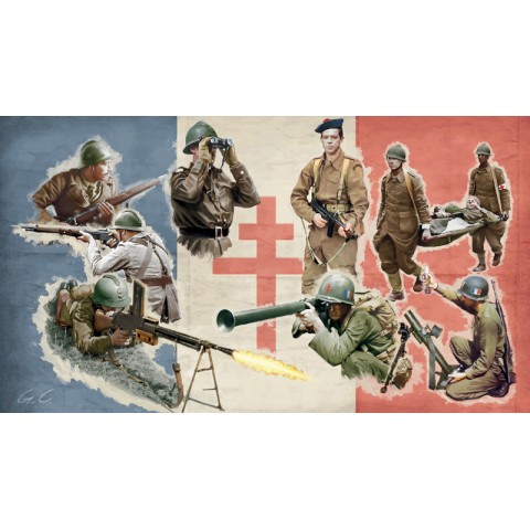 FREE FRENCH INFANTRY -6189