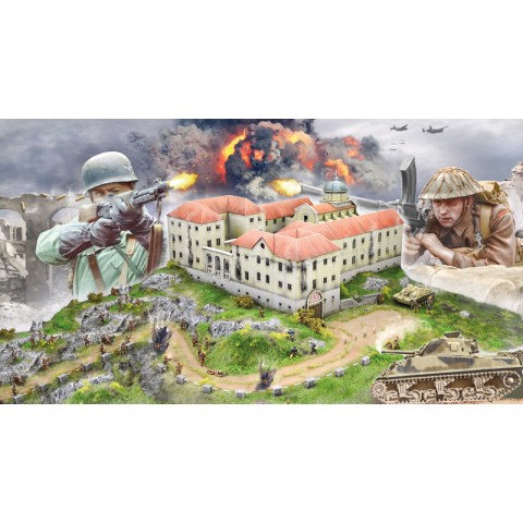 Montecassino Abbey 1944 Breaking the Gustav Line - BATTLE SET -6198