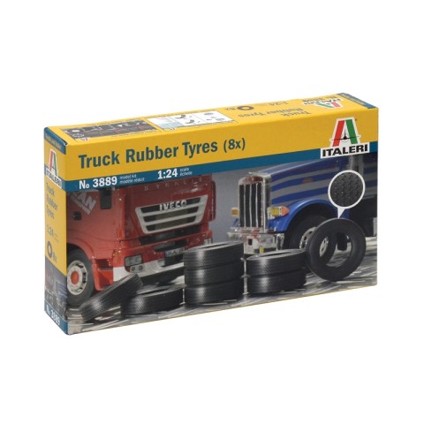 TRUCK RUBBER TYRES (8x)
