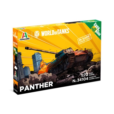 Panther German Medium Tank - WoT - Easy to Build -35104