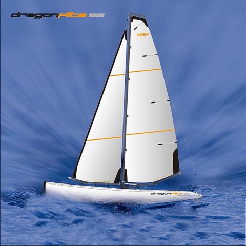 DRAGON FLITE 95 RACING SAILING YACHT RTR -JY8811V2
