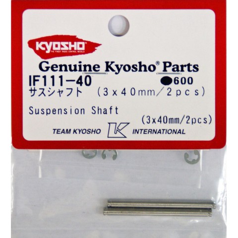 Suspension Shaft (3x40 mm/ 2Pcs) -IF111-40