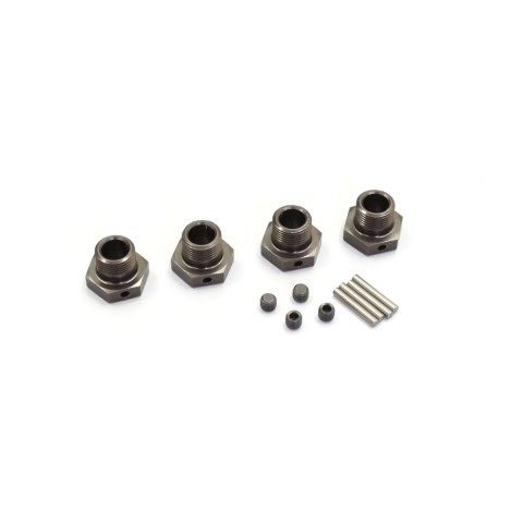 Wheel Hub (Gunmetal/4pcs) -IFW107GM