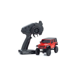 Mini-Z 4X4 MX-01 Jeep Wrangler Rubicon Firecracker Red -32521R