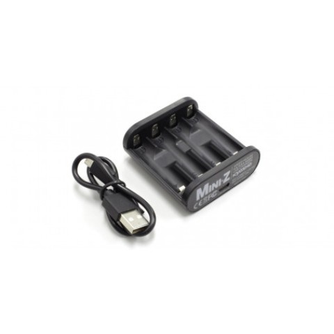 Mini Z Combo Lader & 4 x Triple A  Oplaadbare Batterijen 71998-71999
