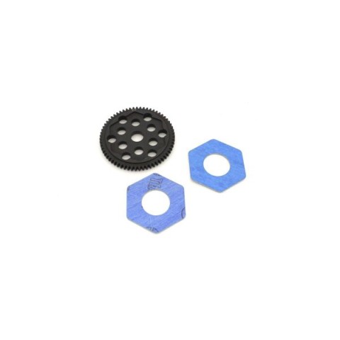 Spur Gear 63T set metaal -SWX013C