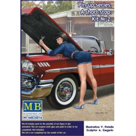 Pin-up series. "A short stop". Kit No. 2 -MB24016