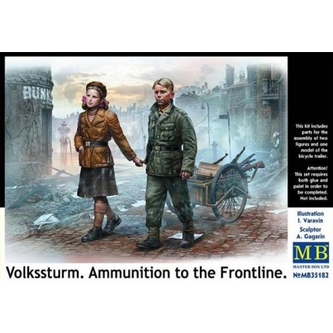 Volkssturm. Ammunition to the Frontline -MB35182