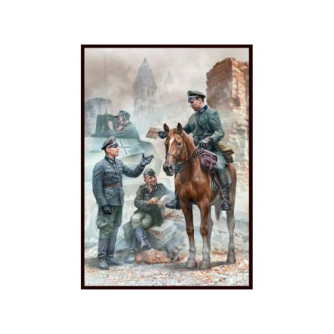 Urgent Dispatch German Military Men. WWII  -MB35212