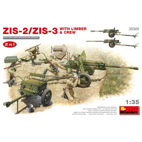 ZiS 2 ZiS 3 with Limber & Crew -35369