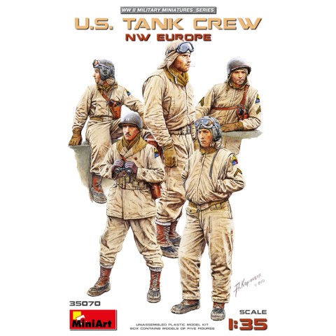U.S. TANK CREW. NW EUROPE -35070