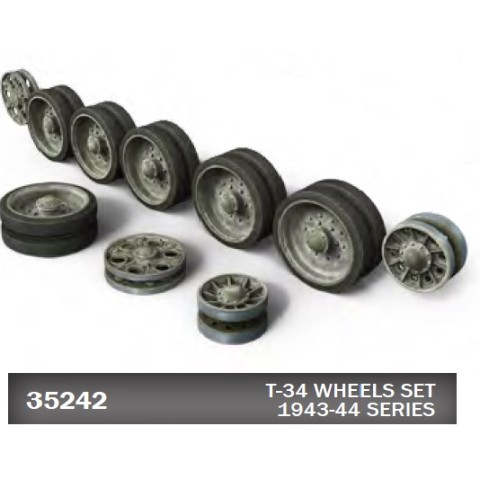 T-34 Wheels set  1943-44 series -35242