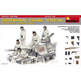 GERMAN TANK CREW (WINTER UNIFORMS). SPECIAL EDITION -35249