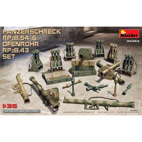 PANZERSCHRECK RPzB.54 & OFENROHR RPzB.43 SET -35263