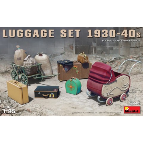 LUGGAGE SET 1930-40s -35582