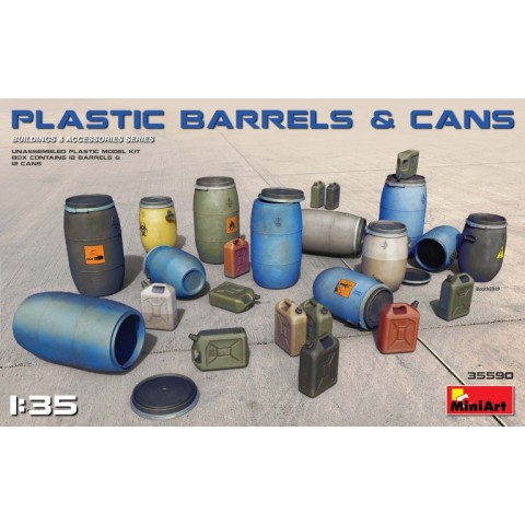 BARRELS & CANS -35590