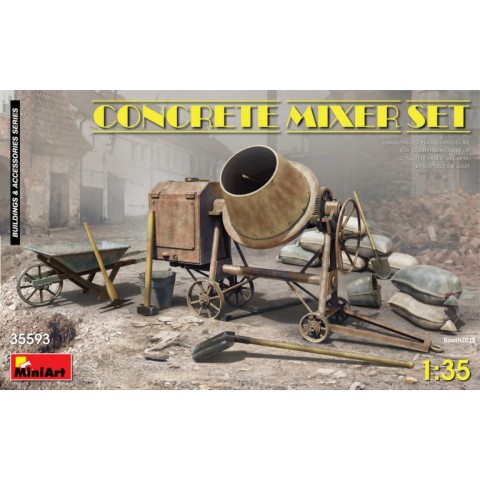 CONCRETE MIXER SET -35593