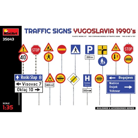Traffic Signs. Yugoslavia 1990’s -35643