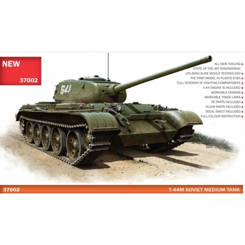 Soviet Medium Tank T-44M -37002
