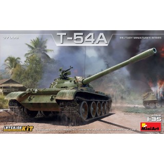 Soviet Medium Tank T-54A & Interior Kit -37009