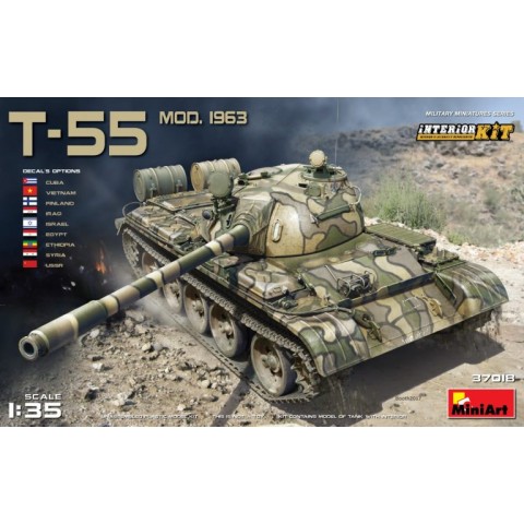 T-55 Mod. 1963 & INTERIOR KIT -37018