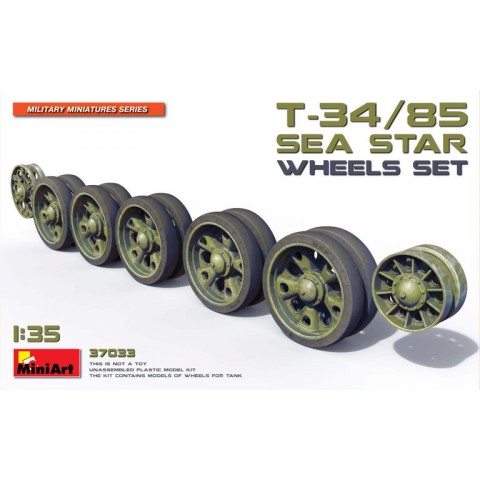 T-34/85 SEA STAR WHEELS SET -37033