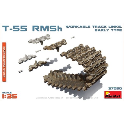T-55 RMSh WORKABLE TRACK LINKS. EARLY TYPE -37050