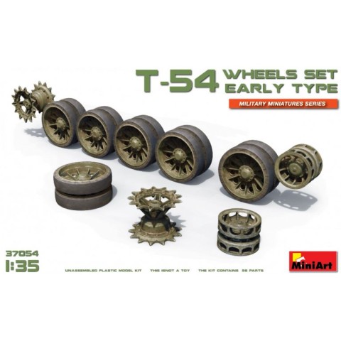 WHEELS SET. EARLY TYPE -37054