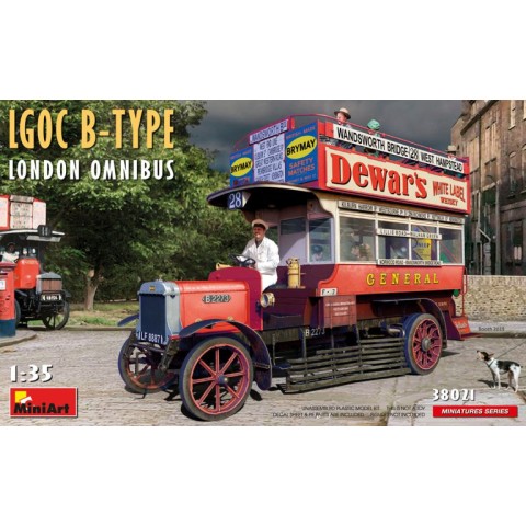 LGOC B-TYPE LONDON OMNIBUS -38021