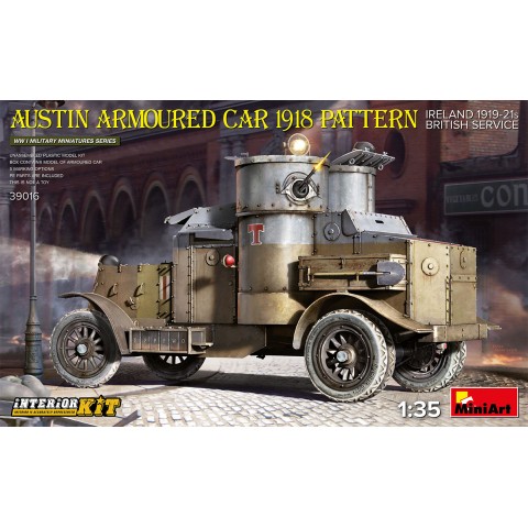 AUSTIN ARMOURED CAR 1918 PATTERN. IRELAND 1919-21. BRITISH SERVICE. INTERIOR KIT -39016