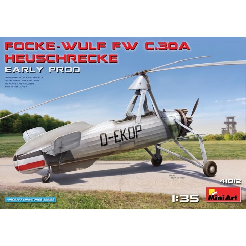 FOCKE-WULF FW C.30A HEUSCHRECKE. EARLY PROD -41012