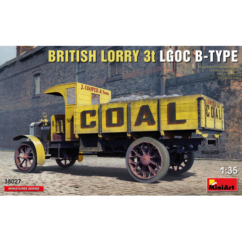 BRITISH LORRY 3T LGOC B-TYPE -38027