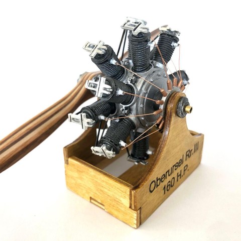 1/16 Oberursel UR III Motor -MA1051