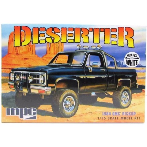 1984 GMC Pickup Deserter White Version -847