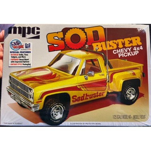 Sod Buster 1981 Chevy 4x4 Stepside Pickup Truck -972