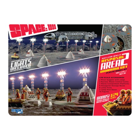 Space 1999 Nuclear Waste Area 2 Diorama w/Bonus 1:24 Moon Buggy