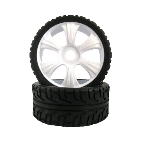 Onroad 1/8 Banden 100mmx43mm 2 Stk 17 mm Wielmeenemer-180031