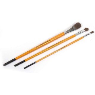 Kwast Plat 3 stuks -10511