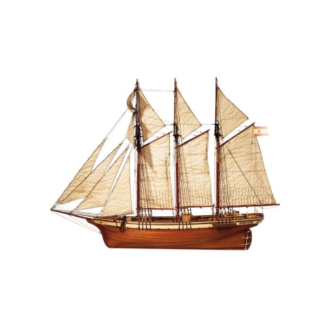 Cala Esmeralda Houten Modelschip -13002