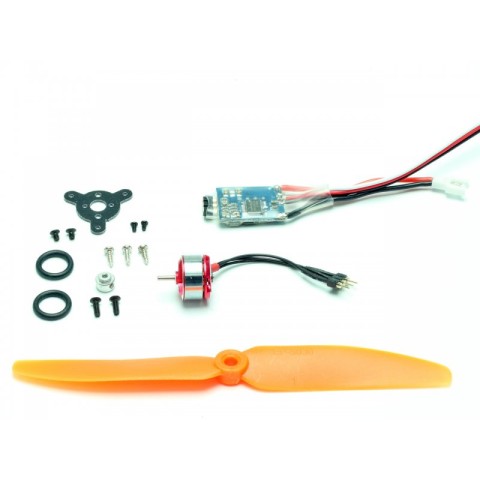 Aandrijfset  Micro Indoor -C3743 Brushless Motor & ESC & 2x Micro Sero's & Indoor Proppellor